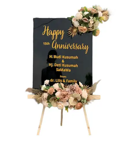 Papan Bunga Akrilik Datarcae